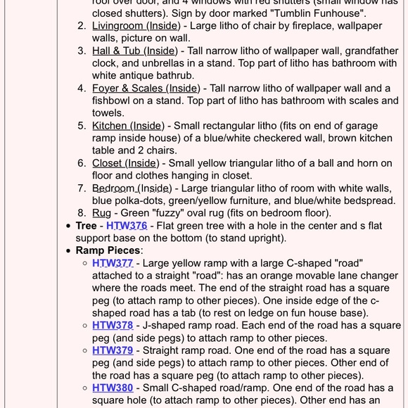 Hasbro Romper Room Tumblin Fun House Vintage 1978 - Picture 17 of 17